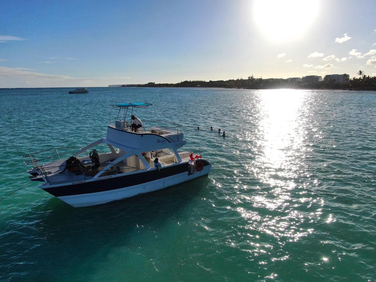 party boat excursions in cap cana 